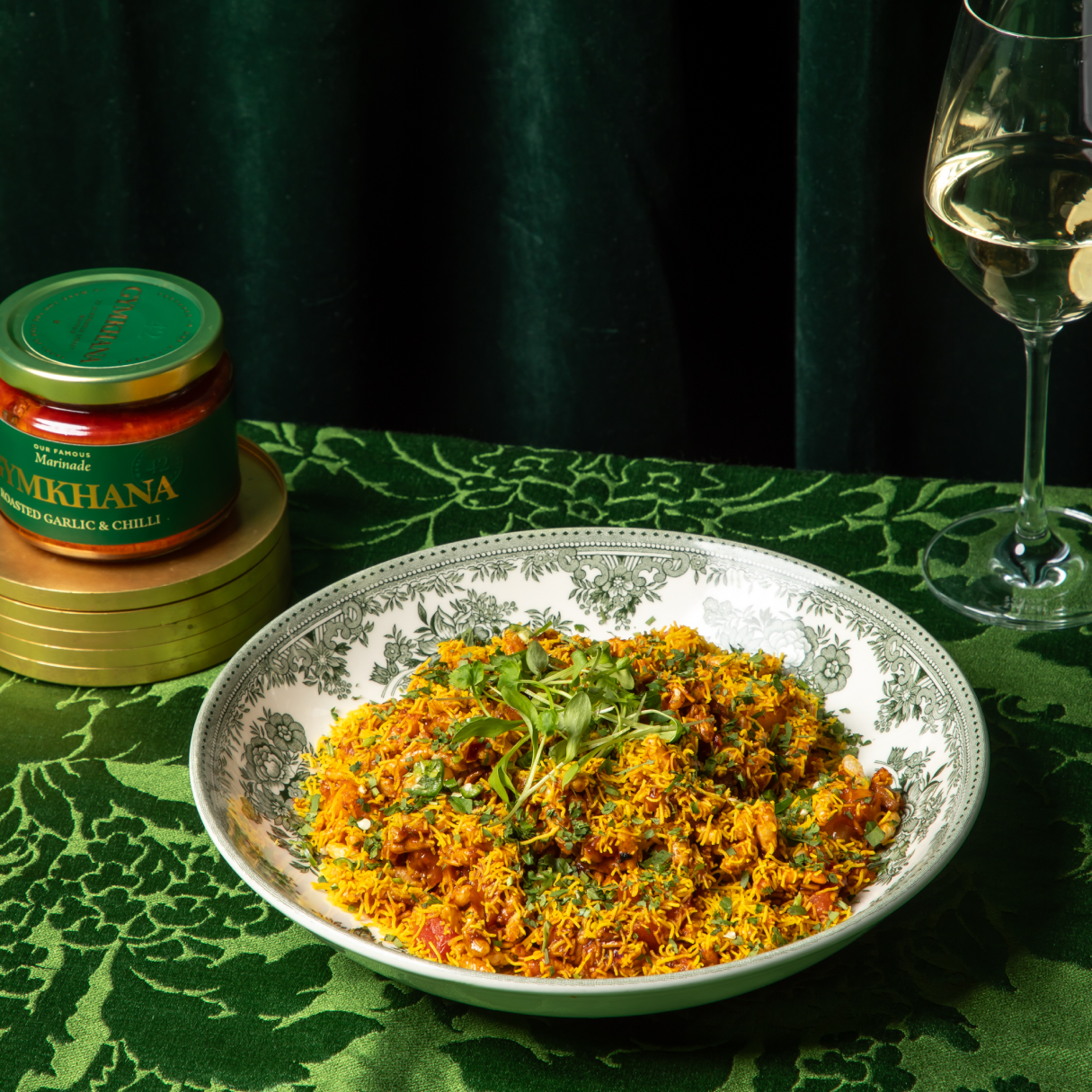 Lasooni Pumpkin Bhel Puri
